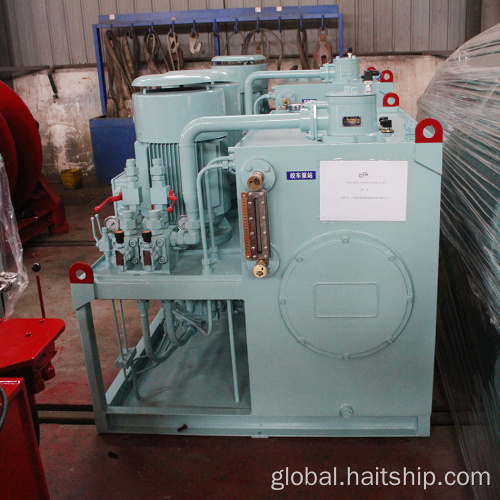 Electric Hydraulic Winch Long-term supply of Marine hydraulic pump station Factory